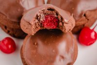 Decadent Double Chocolate Cherry Cookies