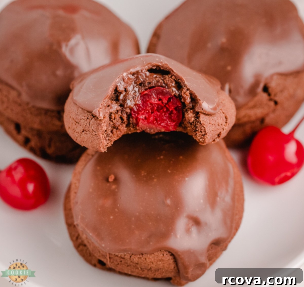 Decadent Double Chocolate Cherry Cookies 1 featured 1014