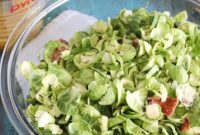 Golden Shallot & Smoky Bacon Brussels Sprouts Salad