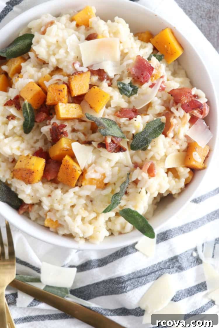 Creamy Butternut Risotto with Crispy Bacon and Aromatic Sage 1 featured 10561