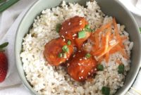 Sweet and Smoky Strawberry Chipotle Meatballs