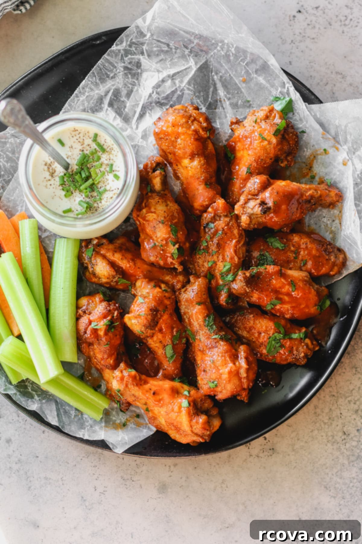 Guilt-Free Crispy Buffalo Wings 1 featured 10722