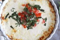 Irresistible Oven-Baked Creamy Mozzarella Dip