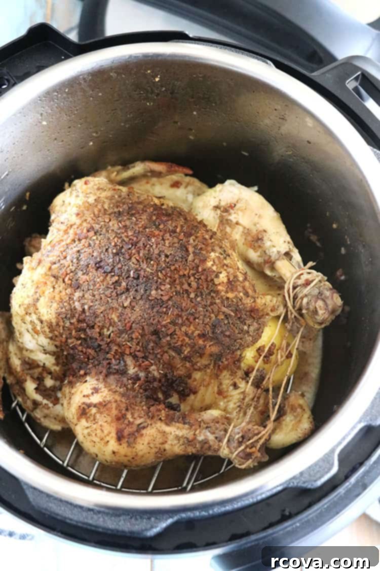 How to Cook a Tender Whole Chicken in Your Instant Pot in 45 Minutes 1 featured 10847
