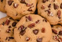 Maple Honey Kissed Chocolate Chip Cookies