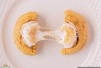 Pillowy Marshmallow Sweet Potato Cookies