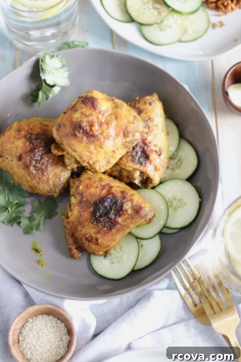 Crispy Golden Turmeric Chicken Thighs 1 featured 11162