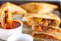 Whip Up Delicious Homemade Pizza Pockets