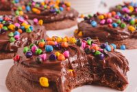 Galaxy Fudge Cookies