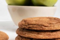 Spiced Apple Snickerdoodle Cookies