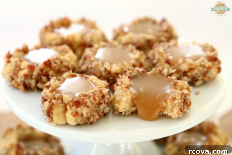 Gooey Caramel Thumbprint Delights 1 featured 1184
