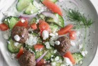 The Ultimate Whole30 Paleo Air Fryer Gyro Meatballs