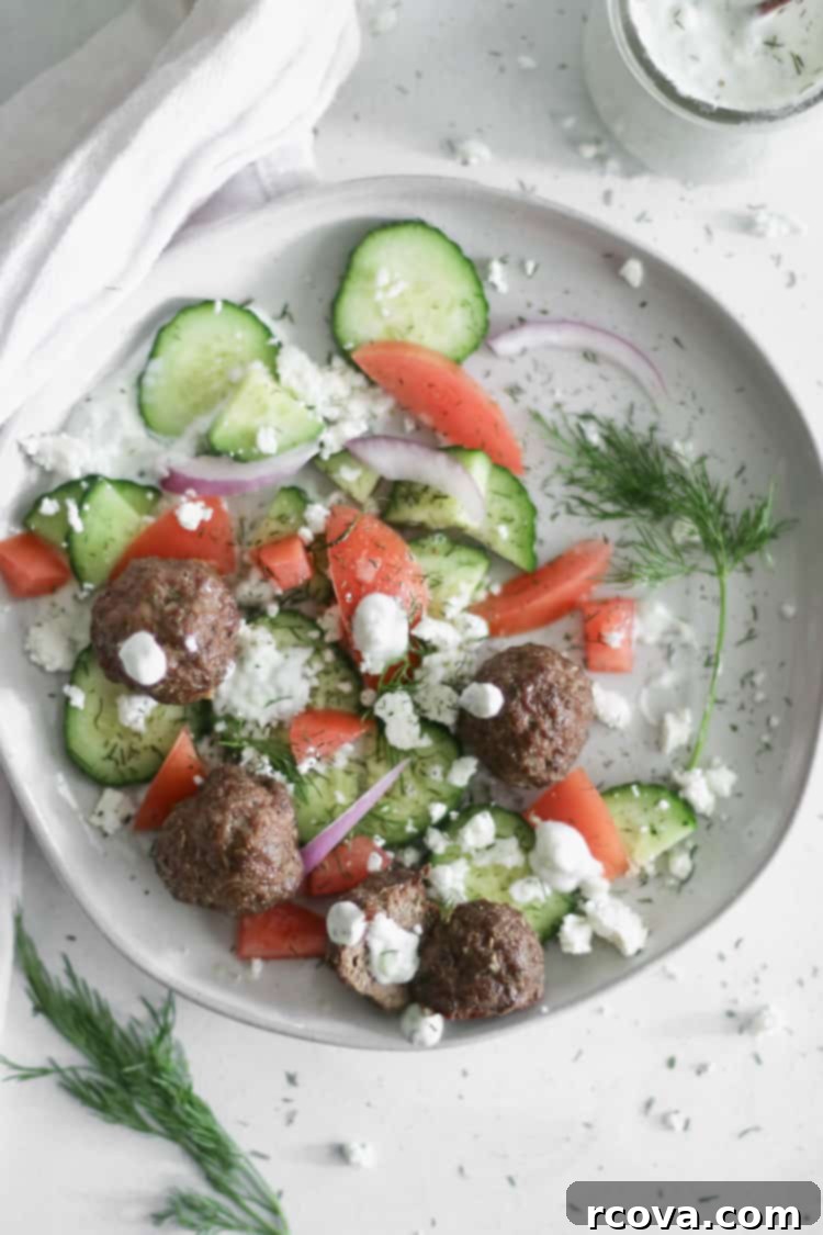 The Ultimate Whole30 Paleo Air Fryer Gyro Meatballs 1 featured 11890