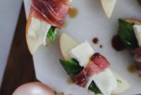 Silent Prosciutto Delight: Apple, Brie & Balsamic Bites