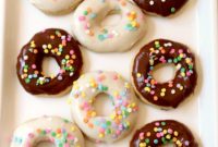 Glossy Donut Cookies