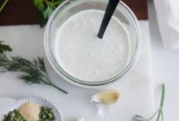 Whole30 Ranch Dip and Dressing Paleo Low Carb Dairy Free