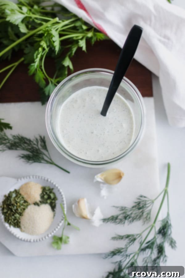 Whole30 Ranch Dip and Dressing Paleo Low Carb Dairy Free 1 featured 12300