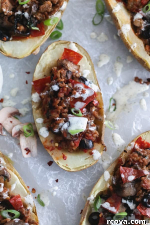 Guilt-Free Whole30 Pizza Potato Skins 1 featured 12348