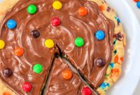 Vibrant M and M Cookie Creation