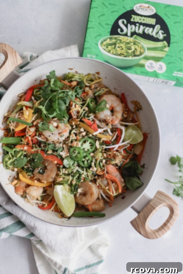 Whole30 Shrimp Pad Thai Paleo Low Carb 8 featured 12686