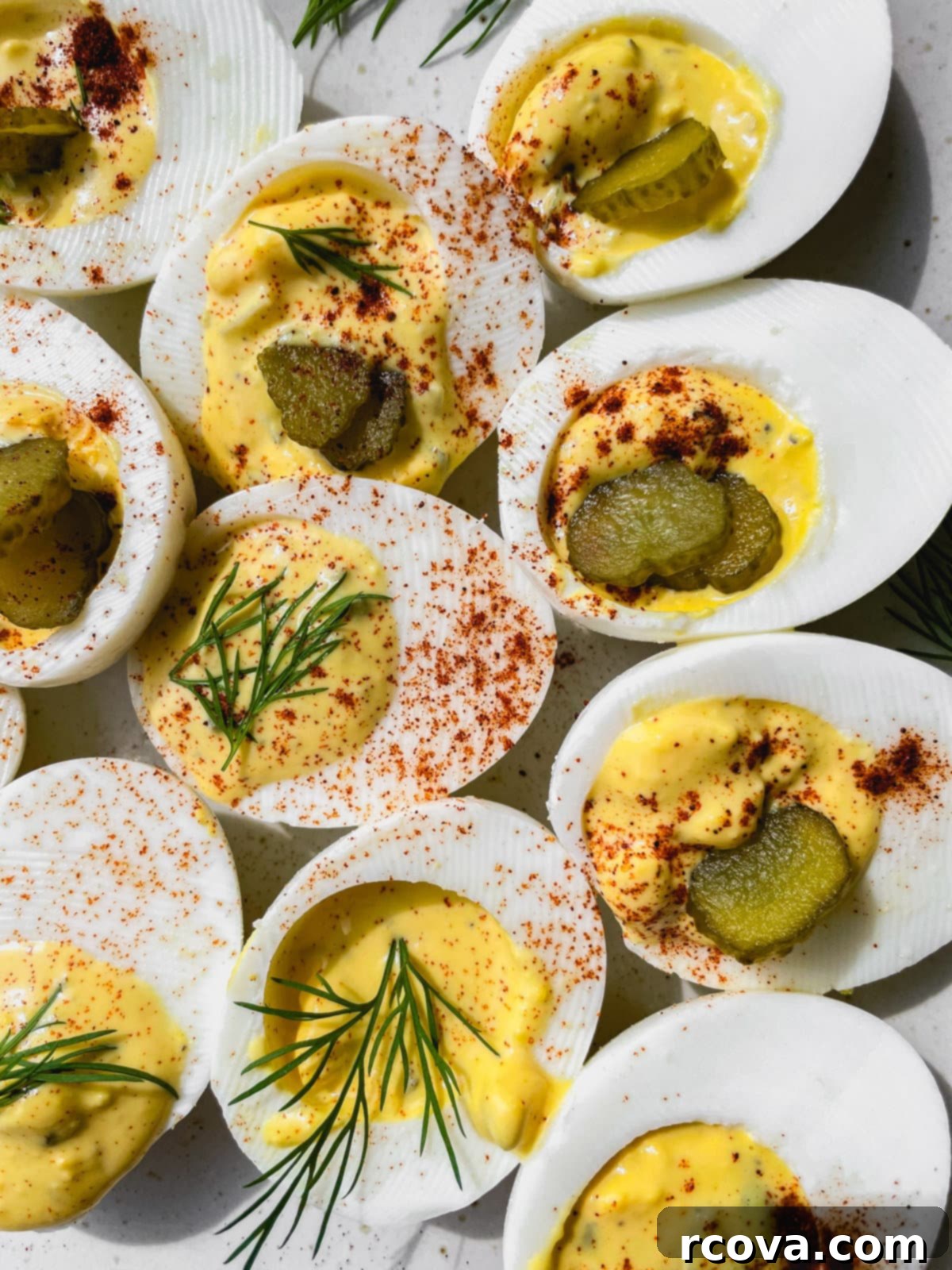 Zingy Pickle Deviled Eggs 47 featured 13038