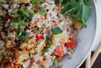 Whole30 Shrimp Fried Cauliflower Rice