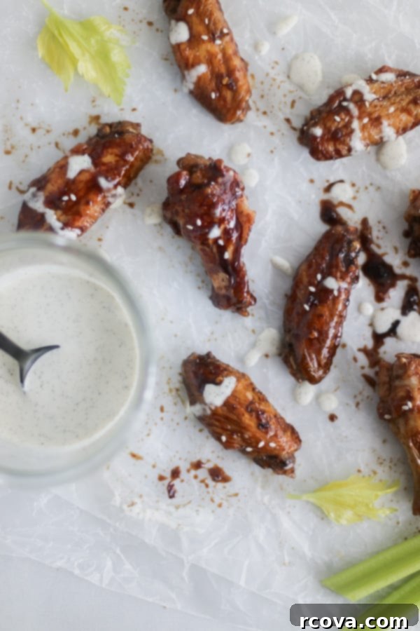 Quick and Crispy Whole30 Teriyaki Wings Air Fried 1 featured 13151