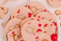 Tropical Cherry Almond Shortbread