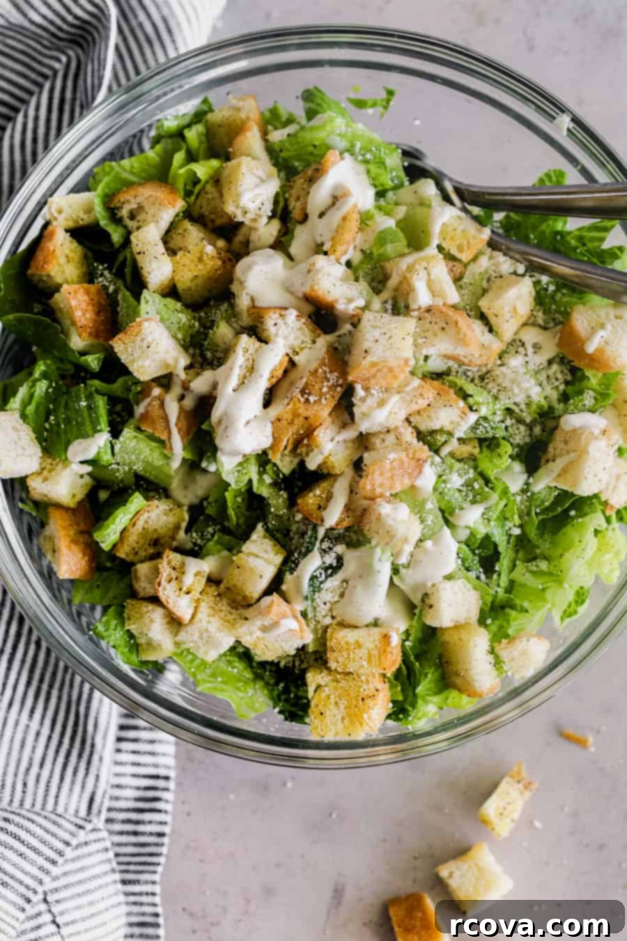 Effortless Dairy-Free Mayonnaise Caesar Dressing 1 featured 13545
