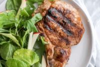 Blazing Habanero Grilled Pork Chops