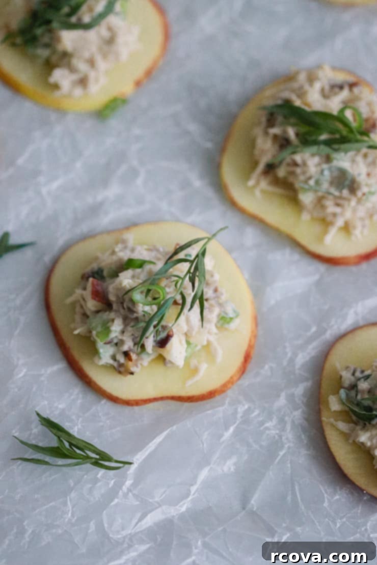 Fresh Apple Tarragon Chicken Salad Bites 1 featured 13820