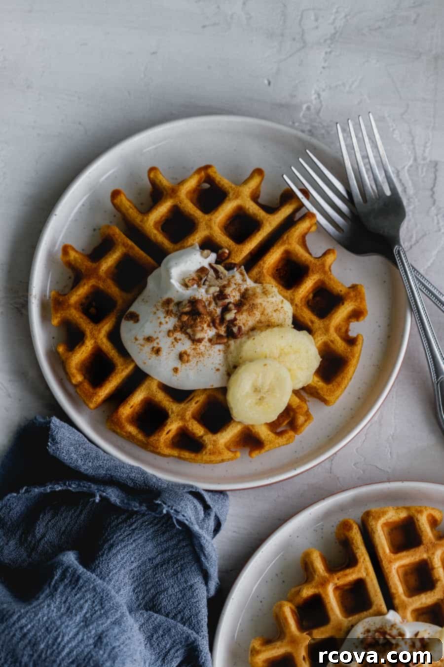 Harvest Pumpkin Paleo Waffles 25 featured 13871