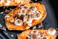 Sweet Potato Marshmallow Skins
