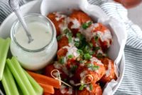 Crispy Air Fryer Buffalo Chicken Meatballs