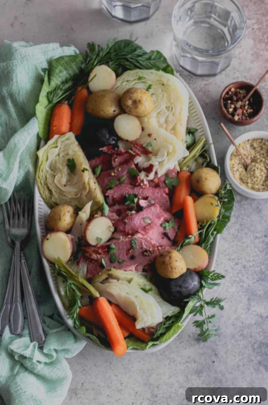 Fall-Apart Tender Instant Pot Corned Beef and Cabbage 1 featured 14592