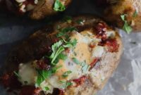 Reuben Stuffed Baked Potato Perfection