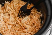 Kickin’ Slow Cooker Buffalo Chicken