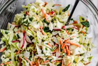 Effortless Zesty Radish Slaw