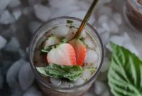Vibrant Strawberry Basil Margarita