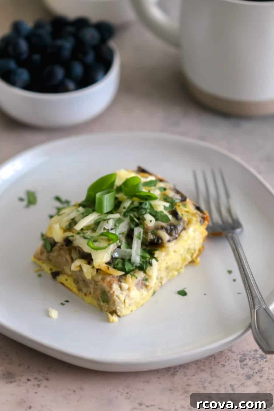 Golden Cheesy Sausage Mushroom Bake 1 featured 15175