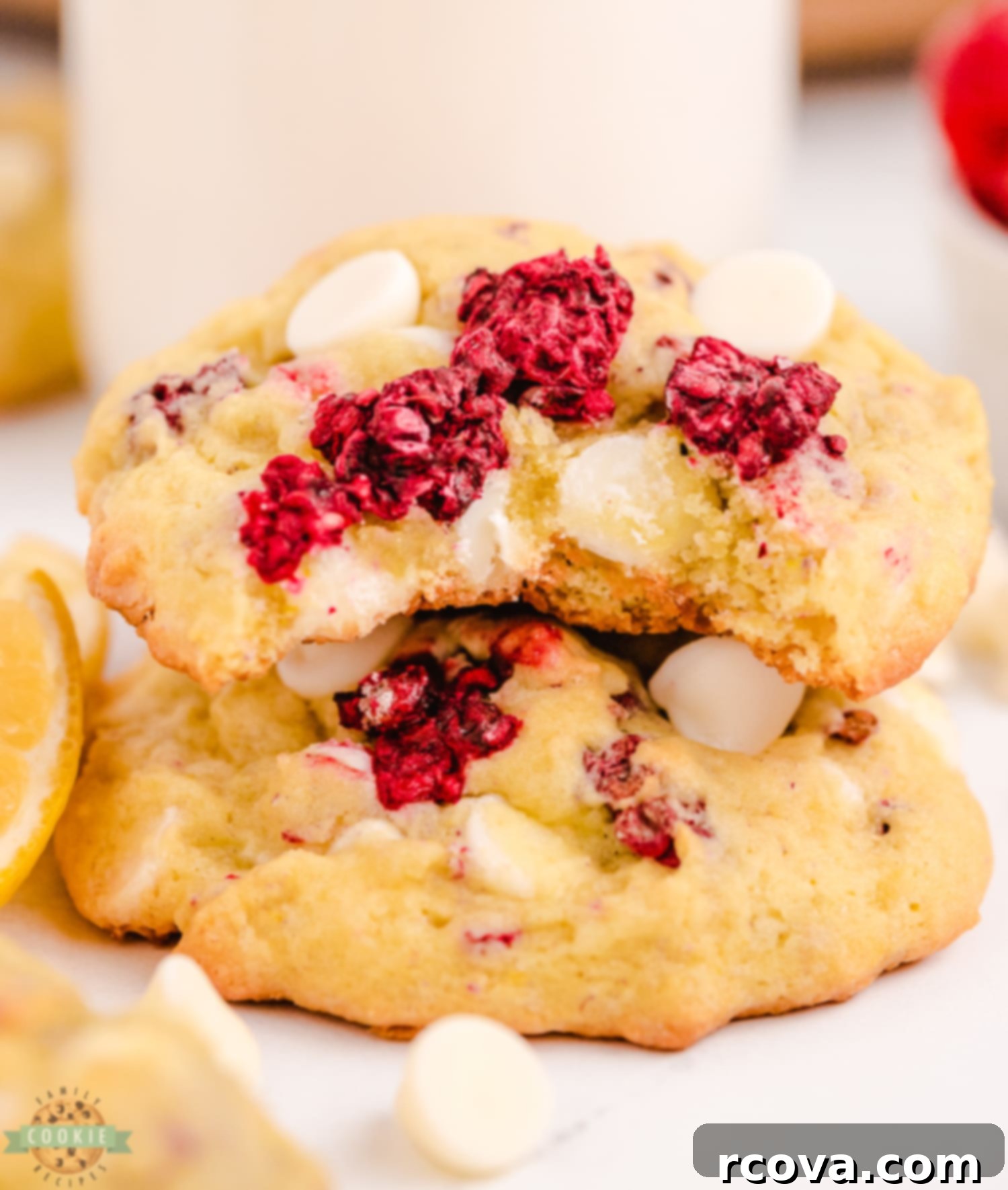 Zesty Lemon Raspberry Cookies 1 featured 15511