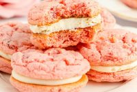 Strawberry Cake Sandwich Delights