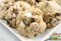 Gooey Graham Cracker S’mores Cookies