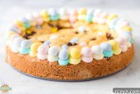 Festive Easter Cookie Cake