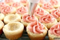 Strawberry Cookie Cup Delights