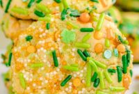 Lucky St. Patrick’s Sprinkle Cookies