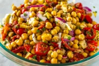 Effortless Mediterranean Chickpea Salad