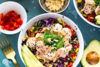 Spicy Creamy Shrimp Poke Delight