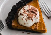 Decadent Chocolate Pumpkin Pie