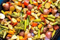 One-Pan Sriracha Ranch Chicken